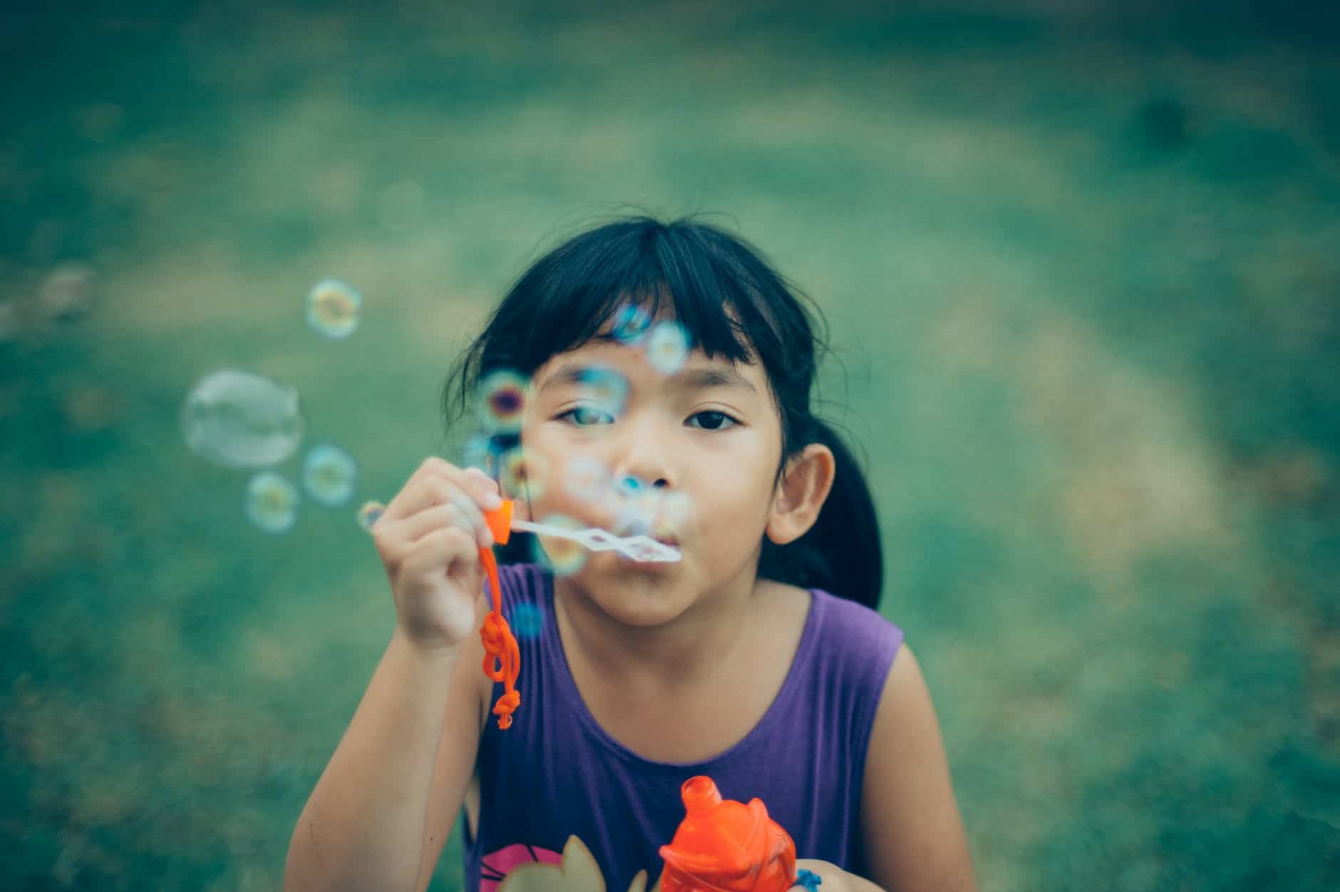 close up portrait of girl
