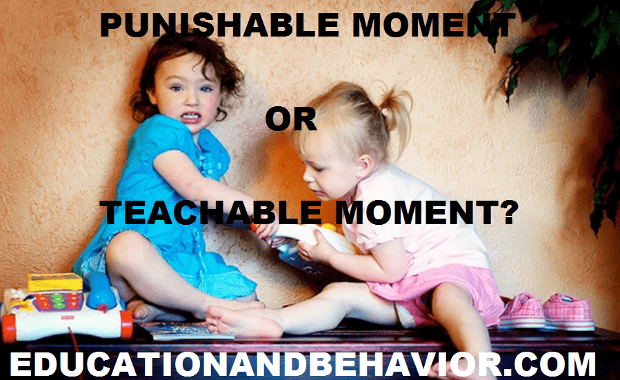 Show your child what good behavior looks like.