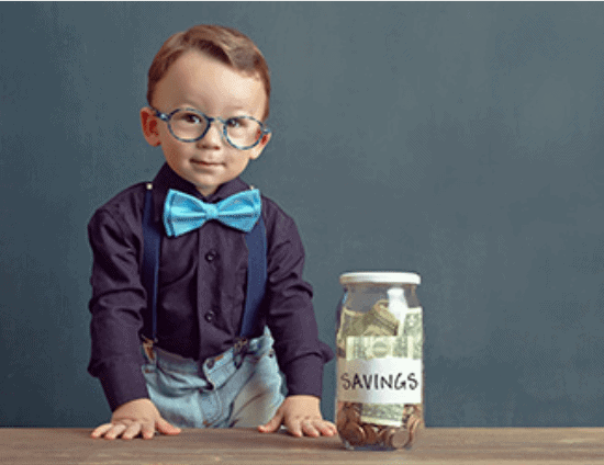 teaching kids about saving money