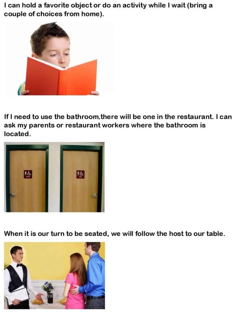 An Interactive Story to Teach Kids About Restaurant Behavior
