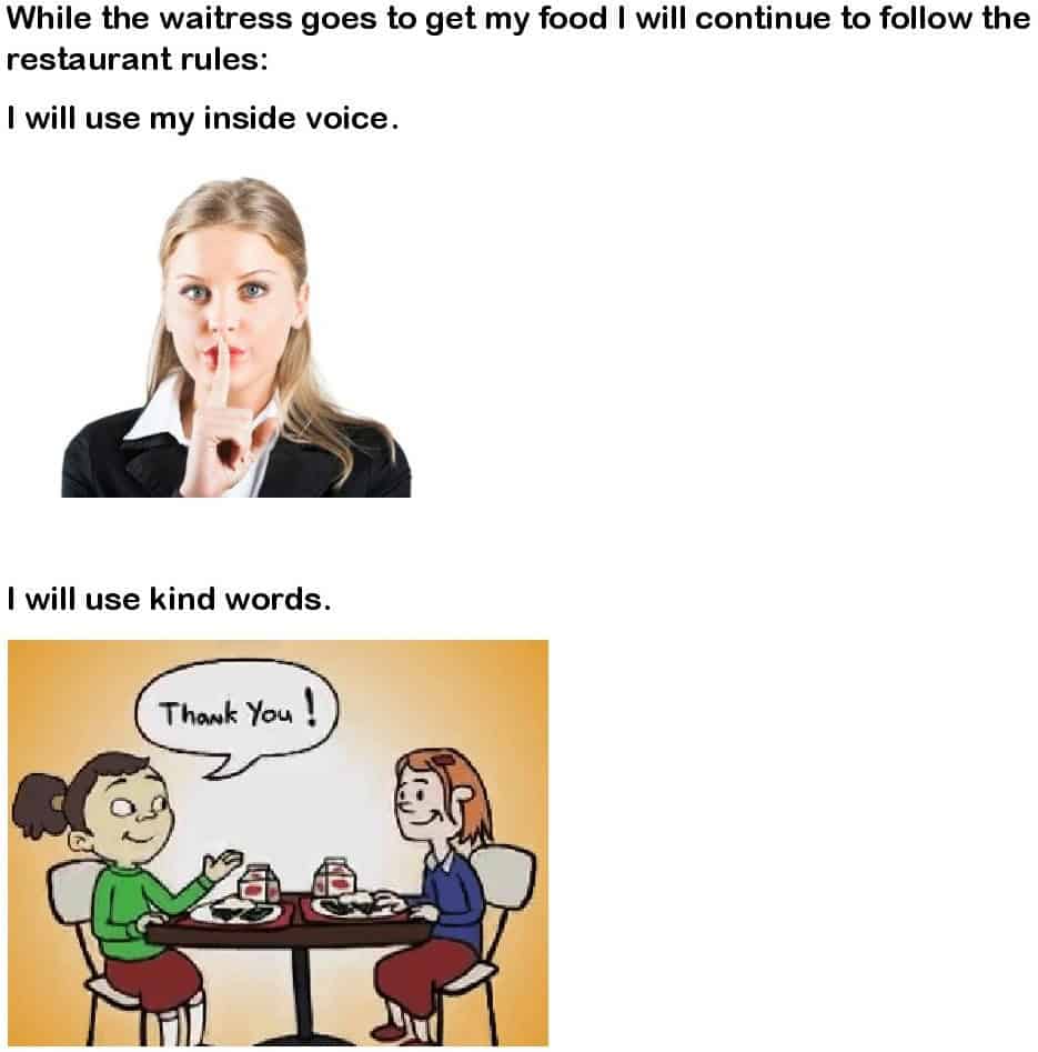 An Interactive Story to Teach Kids About Restaurant Behavior