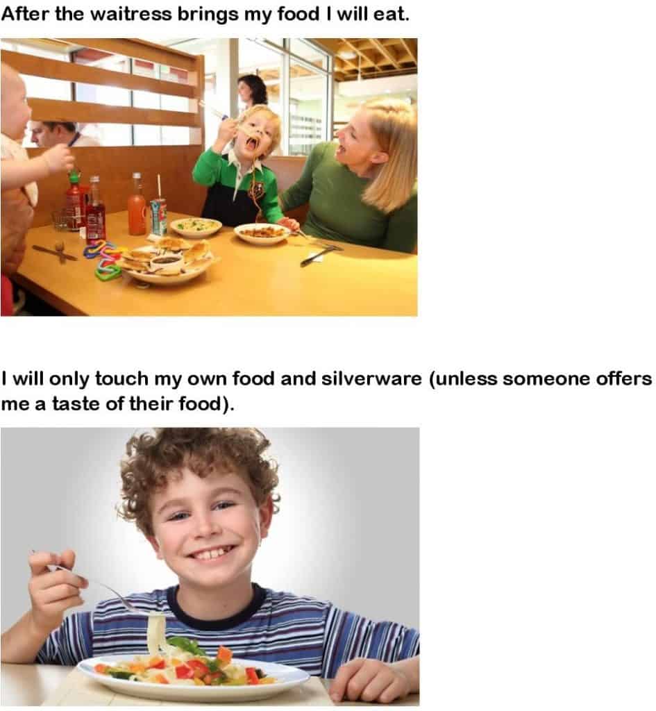 An Interactive Story to Teach Kids About Restaurant Behavior