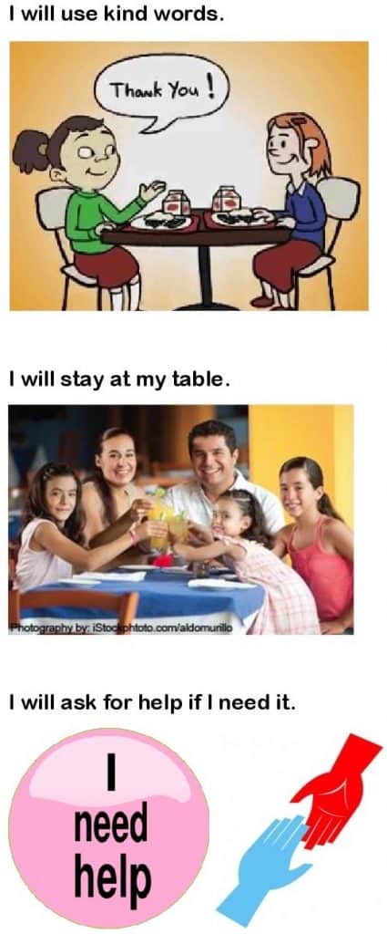 An Interactive Story to Teach Kids About Restaurant Behavior