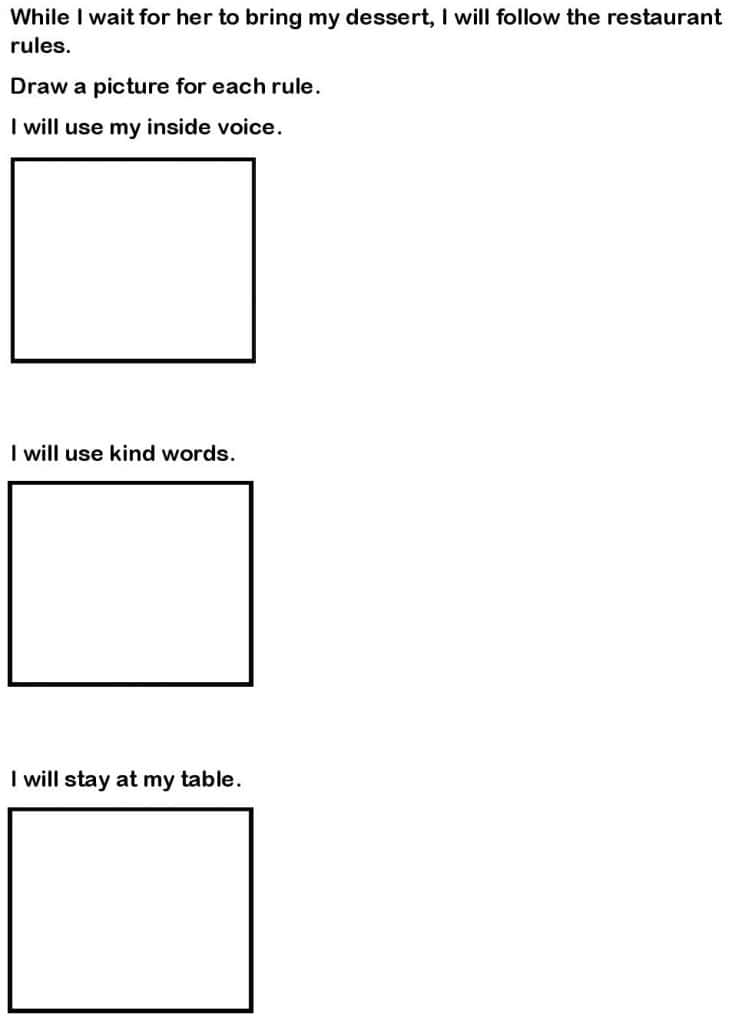 An Interactive Story to Teach Kids About Restaurant Behavior