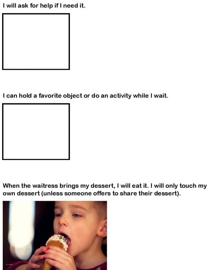 An Interactive Story to Teach Kids About Restaurant Behavior