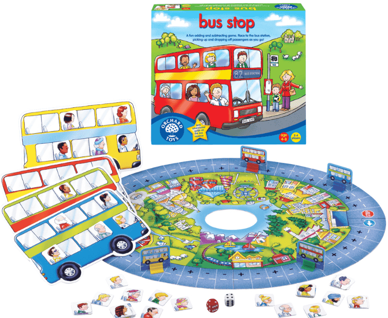 Bus Stop Board Game
