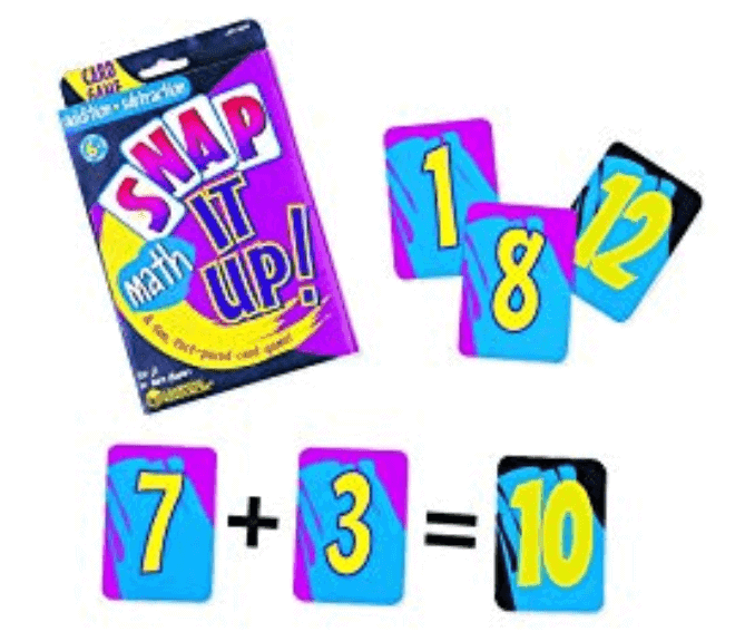 Learning Resources Snap It Up! Math: Addition/Subtraction Card Game