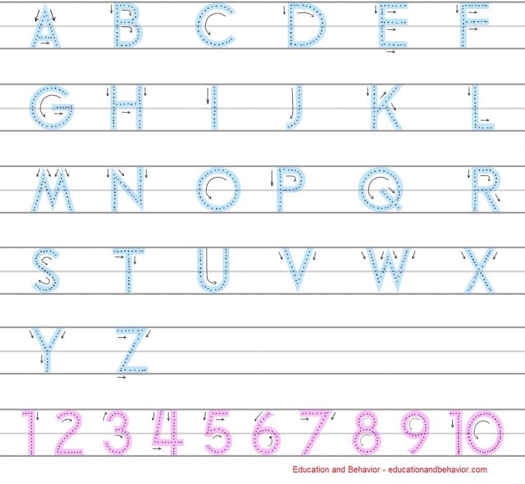 See 11 Helpful Activities To Teach Children To Write Letters Numbers