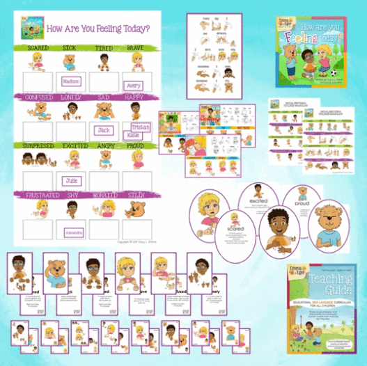 Emma and Egor Sign Language series books and learning tools