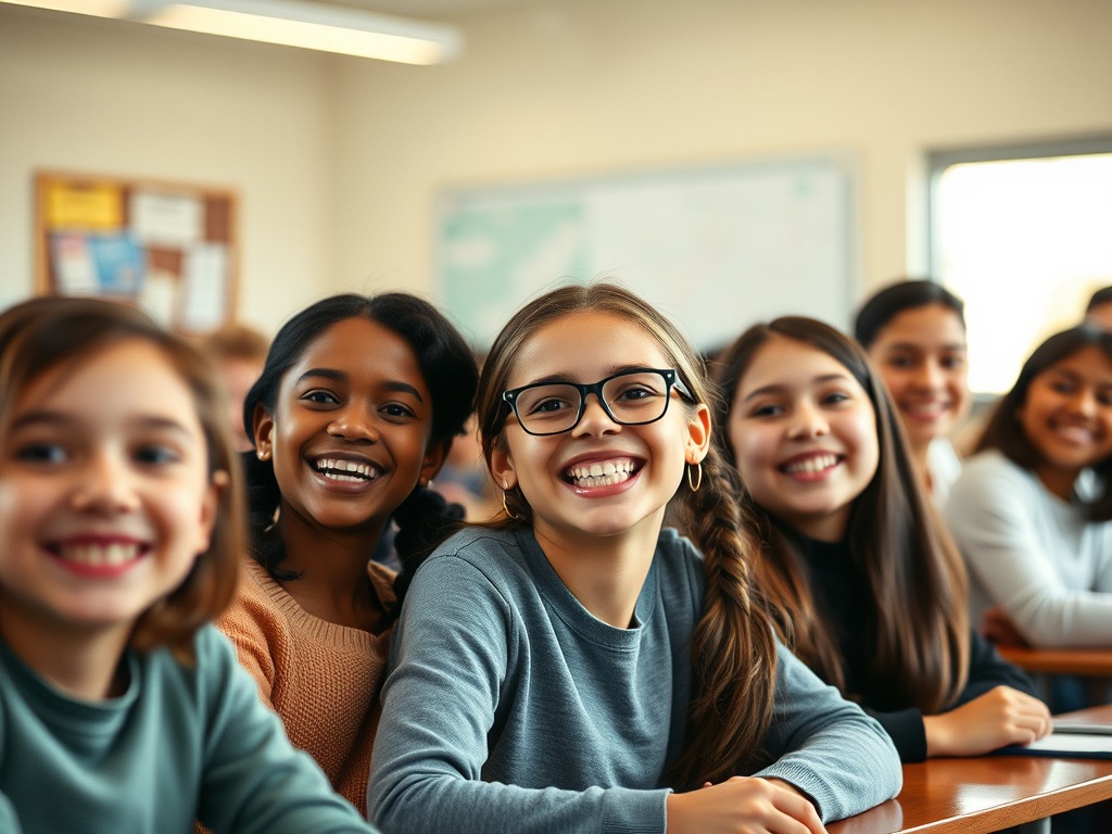 Happy Students